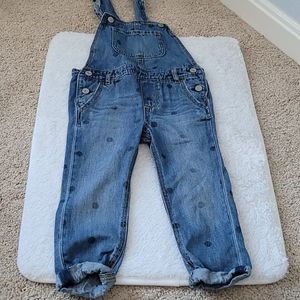 Baby Gap denim overalls size 3